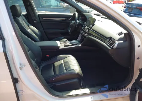 2022 Honda Accord Hybrid Sport из США, поврежденный, VIN 1HGCV3F22NA047655